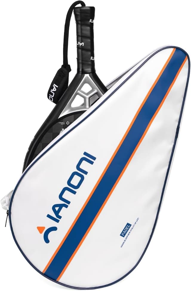 Detalle de Padel racket cover sling with zipper