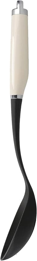 Thumbnail 1 de KitchenAid Cucharón de rejilla ergonómico, negro/beige 🍽