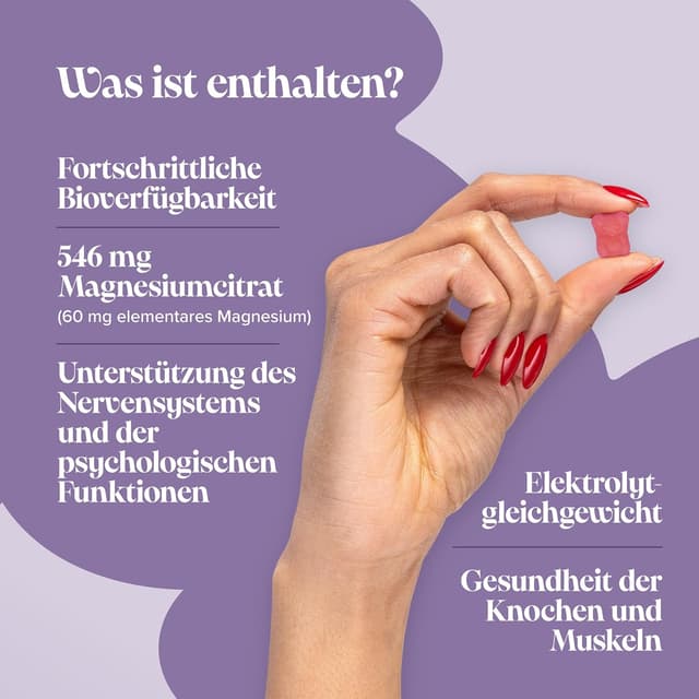 Detalle 2 de Magnesium Gummibärchen Kinder 546 mg