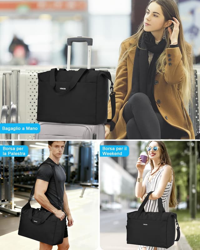 Thumbnail 6 de VSNOON Bagaglio a Mano 25L 40x30x20