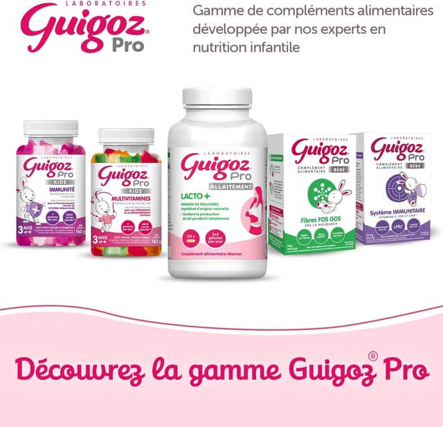 Detalle de Guigoz Pro Kids Gummies multivitamines – 60 gummies