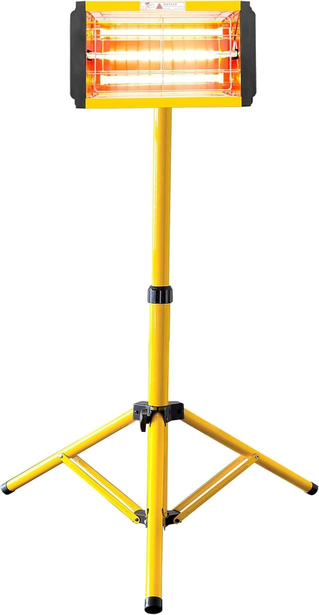 Detalle de DATOUBOSS lampada di polimerizzazione per vernici auto a infrarossi 1000W con timer 0-90 min