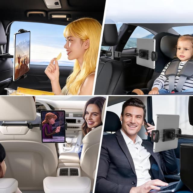 Thumbnail 6 de VINATO Soporte Tablet Coche iPad 360°