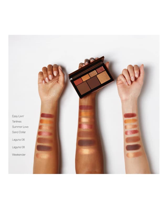 Detalle 2 de Nars Laguna Ultimate Face Palette Deep — paleta de sombras 💄