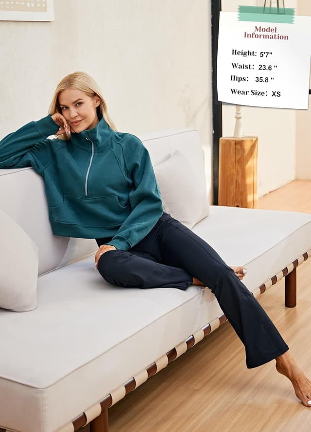 Detalle de WILLIT Damen Thermo-Hosen mit Taschen