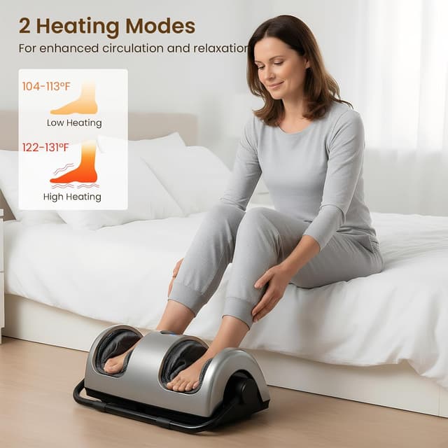 Thumbnail 3 de TISSCARE Shiatsu Foot Massager with Heat for Pain Relief