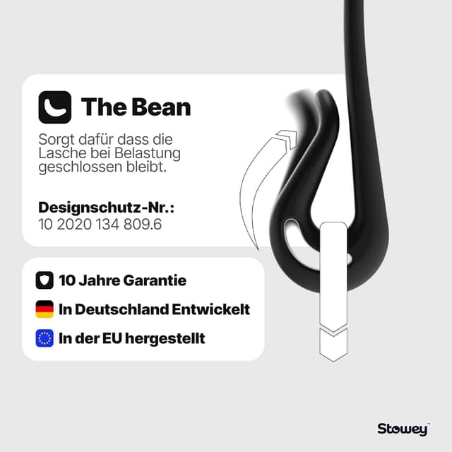 Detalle 2 de Reise-Kofferhaken „Luggage Hook“ für Jacke & Tasche (4er-Set) – praktische Haken am Koffer