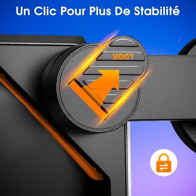 Detalle de IYOFINE M2026 Tesla Phone Mount (No-Glue) with MagSafe Magnetic Dash Holder