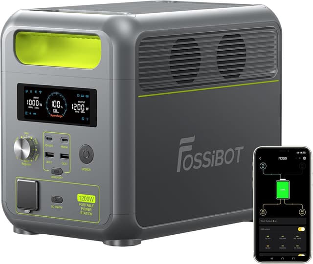 Imagen de FOSSIBOT F1200 1200W Portable Power Station en OfertitasTOP