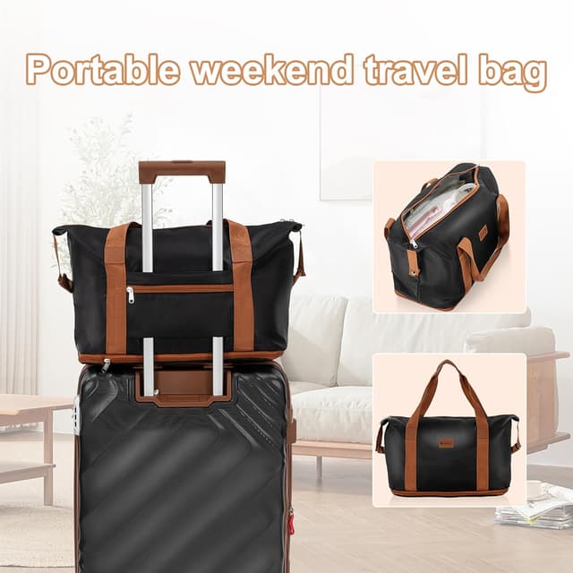 Thumbnail 6 de Rosamo 5-Piece Luggage Set 22x14x9 Carry-On