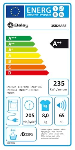 Thumbnail 6 de Balay 3SB288BE Secadora 8 kg