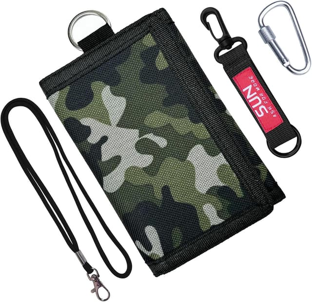 Detalle de Bogoro Kinder Slim Portmonee mit RFID-Schutz und Schlüsselanhänger – Bogoro Bogoro Portmonee Kinder Slim Geldbeutel aus Leder