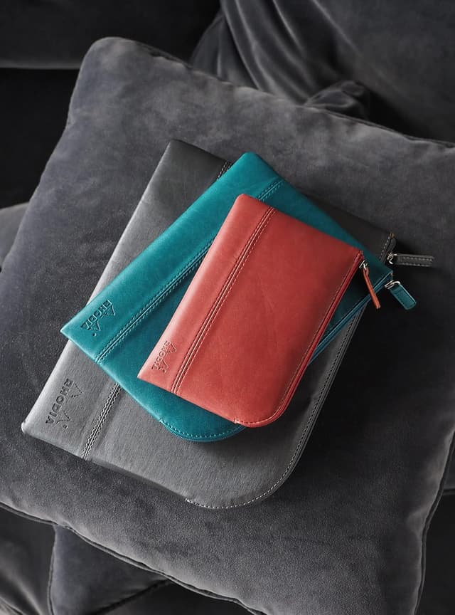 Thumbnail 1 de RHODIA custodia zip simil cuoio S/M/L