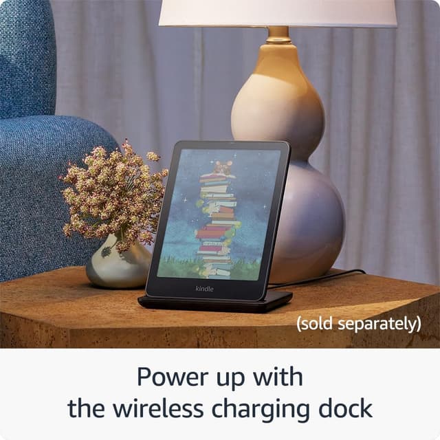 Detalle de Amazon Kindle Colorsoft Signature Edition (newest gen) with 7" colour display, 32GB