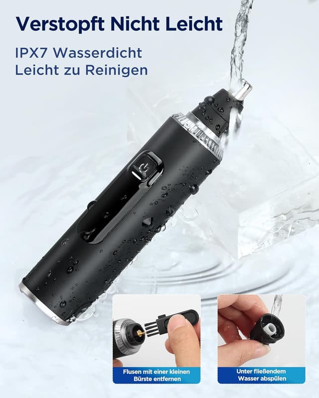 Detalle 2 de Nasenhaartrimmer 3 in 1 mit LED Akku