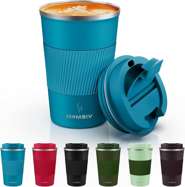 Detalle de MOMSIV 12oz Travel Mug Insulated