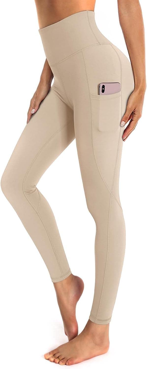 Imagen de OUGES High Waist Yoga Pants with Pockets en OfertitasTOP