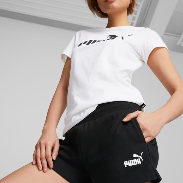 Detalle de Puma Ess 4 Sweat Shorts hybrides femme
