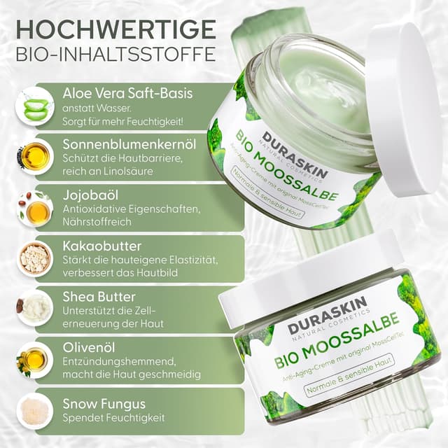 Thumbnail 4 de Duraskin BIO Moossalbe 30 ml Anti Aging