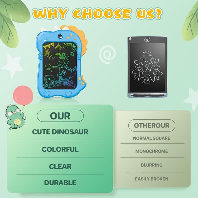 Thumbnail 5 de Kizmyee LCD Writing Tablet 8.5in for Kids 📝