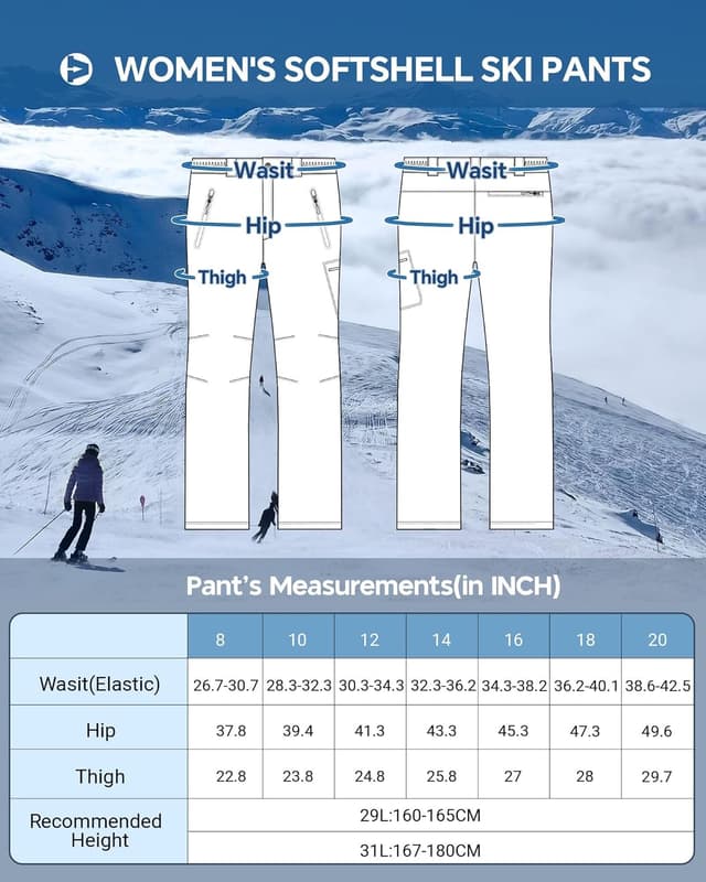 Thumbnail 5 de Outdoor Ventures Womens Winter Softshell Trousers