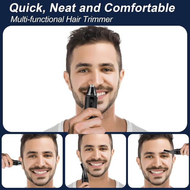 Detalle 2 de Taglia peli naso e orecchie 8000 RPM ricaricabile