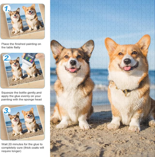 Thumbnail 2 de Aolso Pegamento para Puzzle 120ML x2