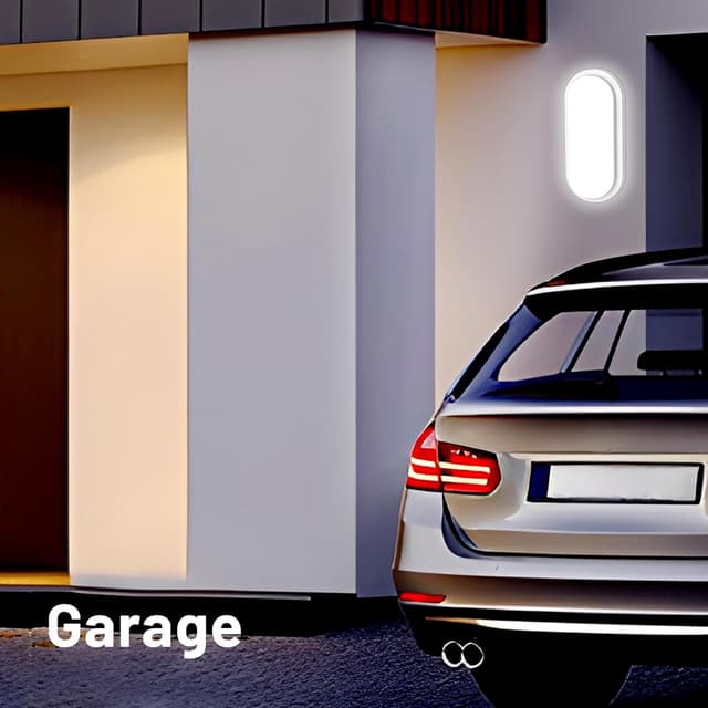 Thumbnail 6 de SUPTIDY 12W LED Kellerlampe IP54