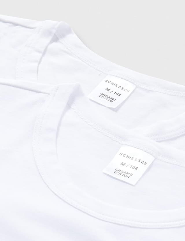 Thumbnail 1 de Schiesser Jungen Unterhemd 1/2 Kurzarm Doppelpack 95/5