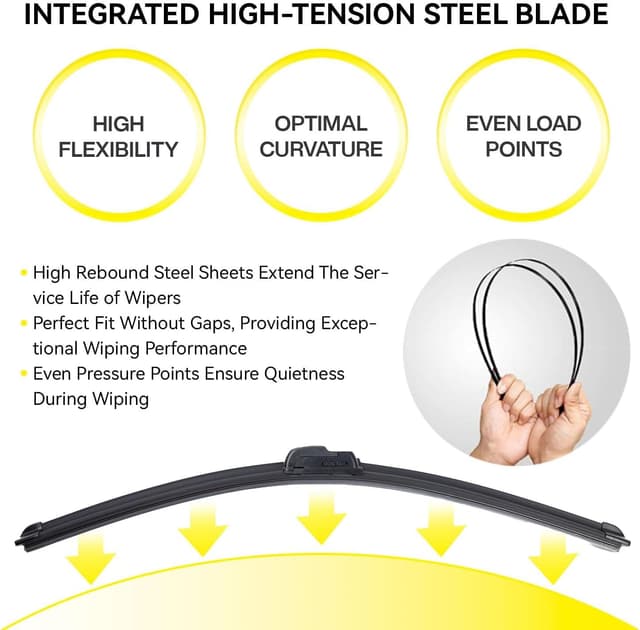 Detalle 1 de Dog Tail 22 Inch Wiper Blades for Ford F-150