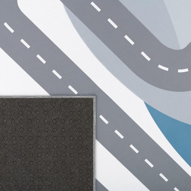 Thumbnail 3 de Paco Home Tapis Enfant 120x160 cm crème