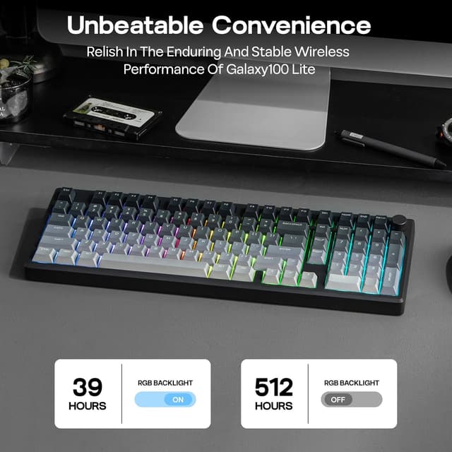Thumbnail 4 de EPOMAKER Galaxy100 Lite 8000mAh mechanical keyboard