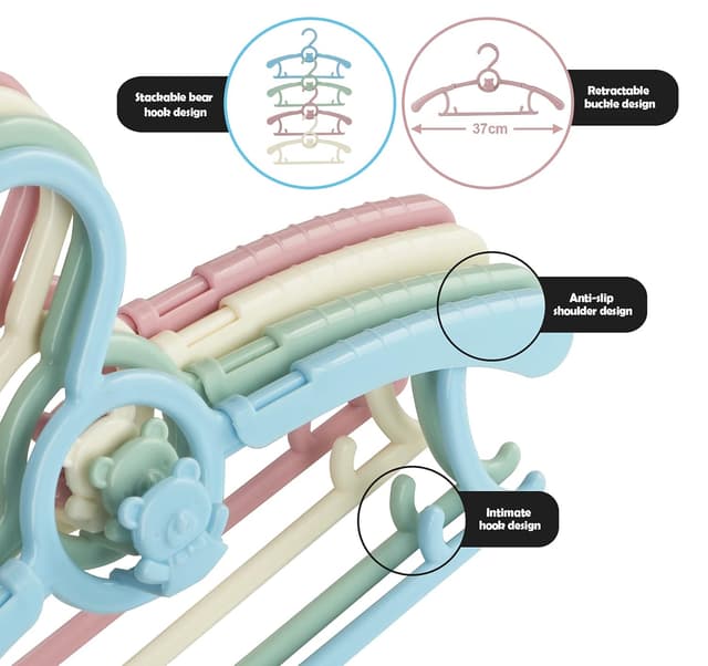 Thumbnail 5 de Anstore Kinderkleiderbügel 24 Stück
