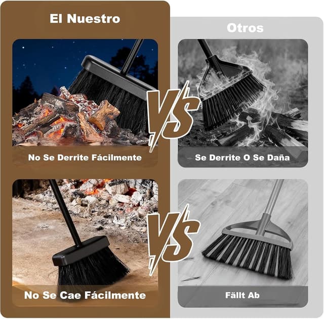 Thumbnail 3 de AMAGABELI Juego accesorios chimenea 81 cm