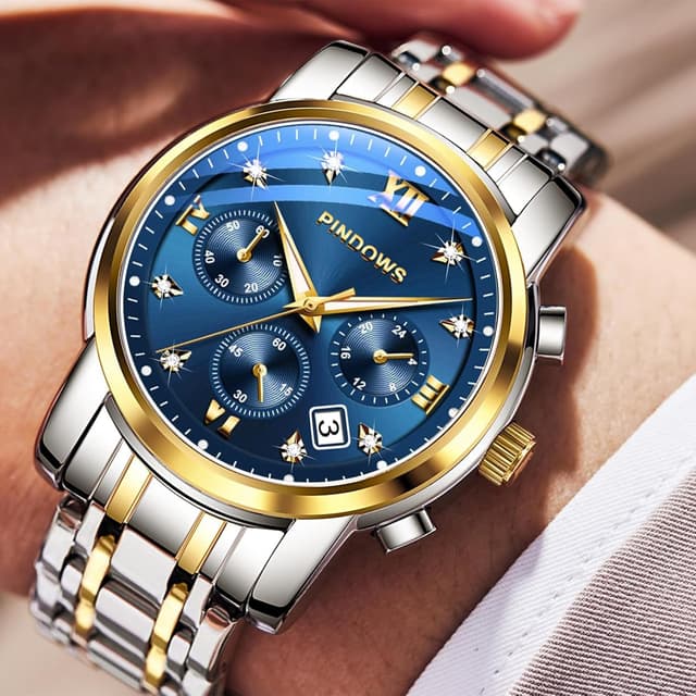 Detalle de PINDOWS Quarzuhr mit Datumsanzeige 30 m