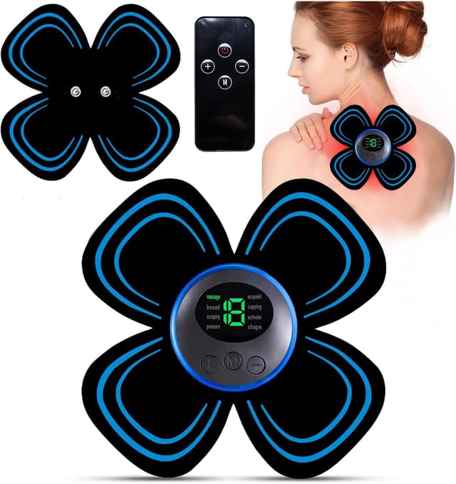 Detalle de TENS EMS pain relief machine, 19 levels