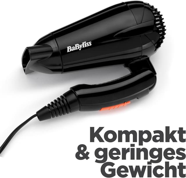 Detalle de BaByliss Travel Folding 2000 W Haartrockner