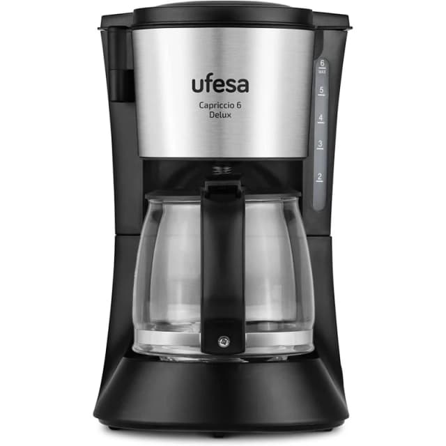Imagen de Ufesa Capriccio 6 Delux cafetera de goteo 6 tazas, 600 W en OfertitasTOP