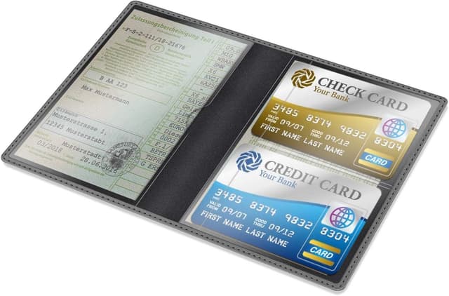 Thumbnail 4 de FINTIE Fahrzeugschein Hülle 12,5 cm 🧾