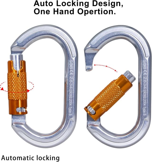 Thumbnail 4 de SOB Moschettone da Arrampicata 22 kN