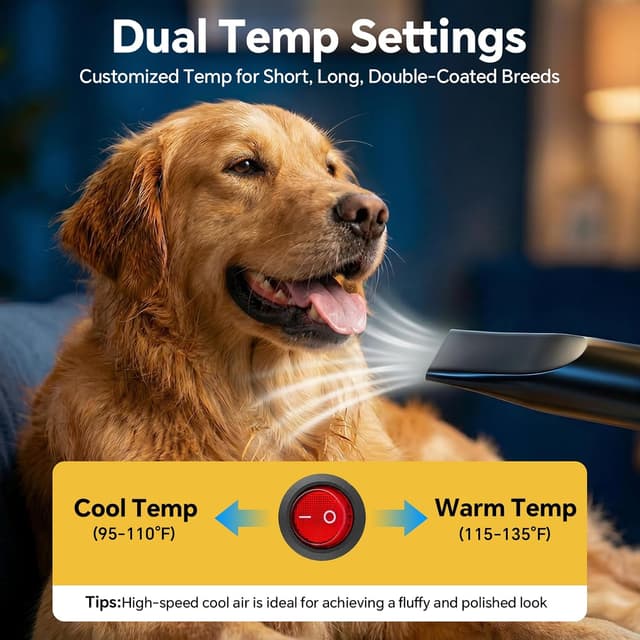 Detalle 2 de Dog hair dryer 5.2HP 2800W high velocity