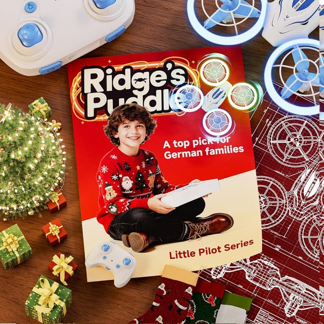 Detalle de Mini Drohne Kinder LED 2 Akkus