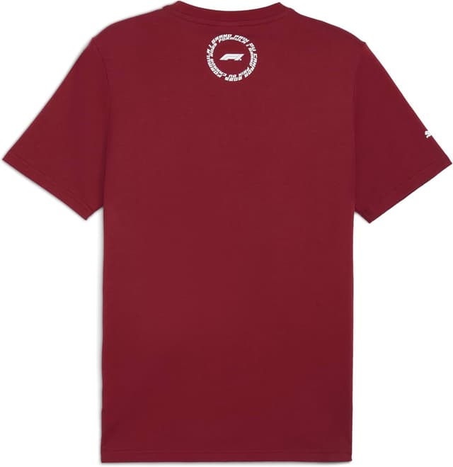 Detalle 2 de PUMA Men’s F1 Canada Crew Neck Short Sleeve Casual Top (Red)