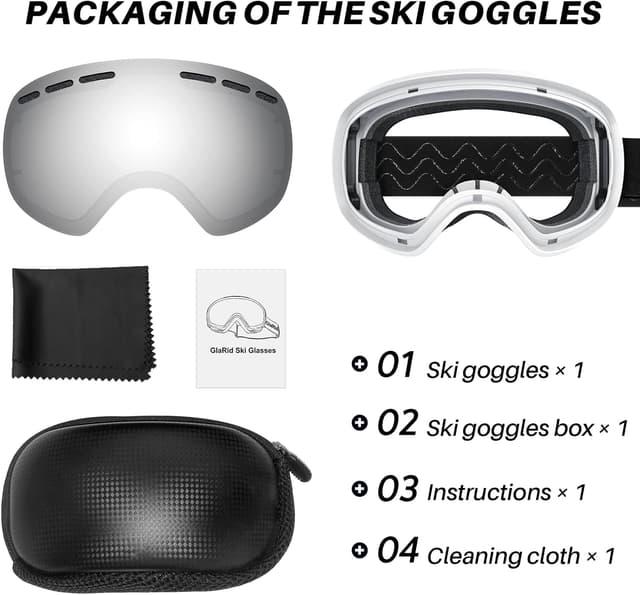 Thumbnail 5 de GlaRid Ski Goggles OTG with UV protection