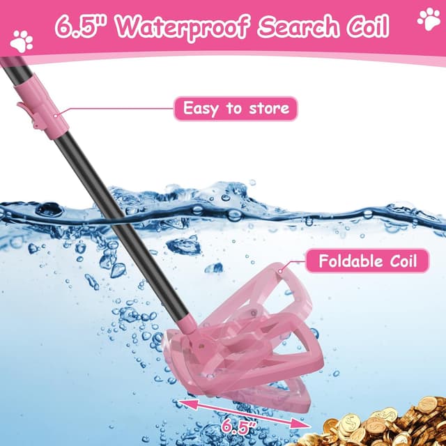 Thumbnail 4 de OMMO Detector de Metales para Niños 72-100 cm