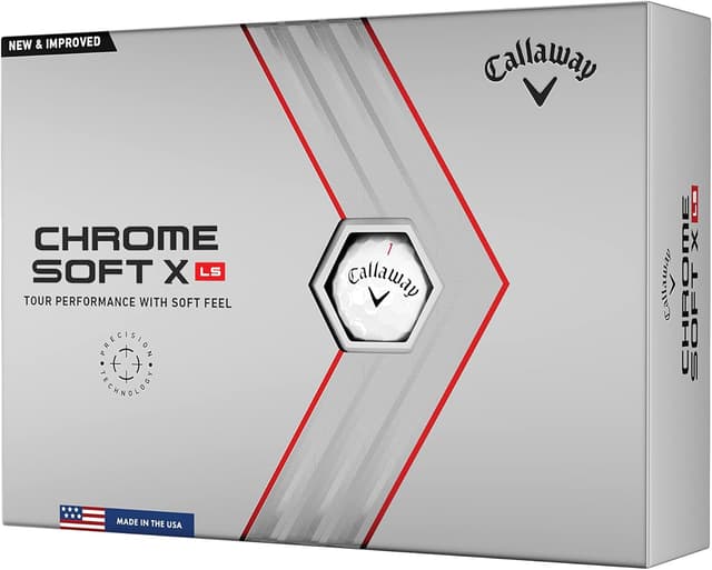 Detalle 2 de Callaway Golf 2022 Chrome Soft X LS golf balls