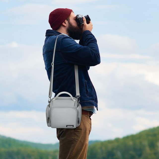 Detalle de UBORSE DSLR camera bag case 8.66in