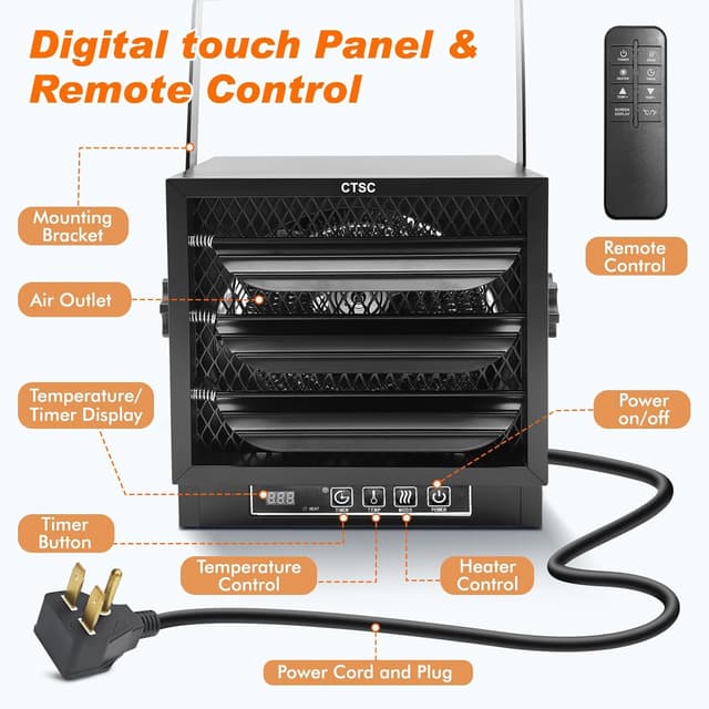 Thumbnail 5 de CTSC 4800W Garage Heater ♨