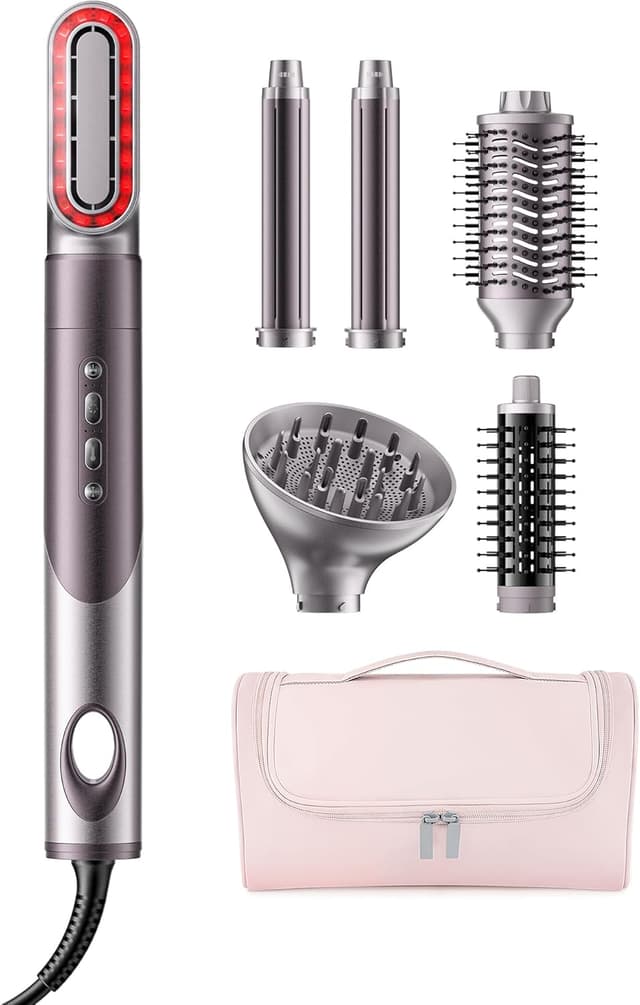 Detalle de MESCOMB Upgraded Hot Air Styler 6-in-1 ๐โ