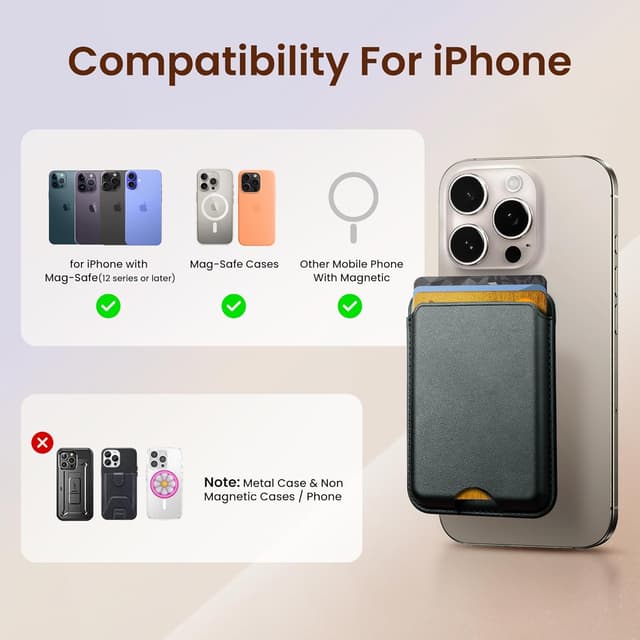 Thumbnail 5 de SOUNDBYTE Stronger Magnetic Wallet 3-card